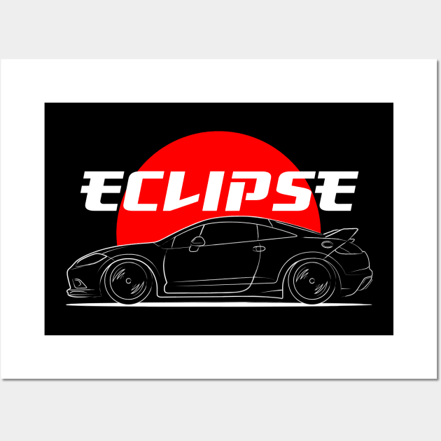4G Eclipse Wall Art by GoldenTuners